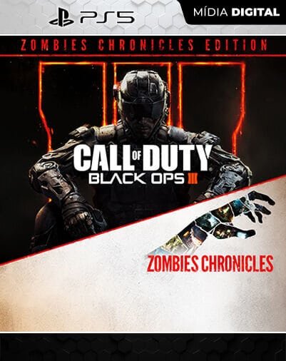 Call of Duty: Black Ops III - Edição Zombies Chronicles Playstation 5 Mídia Digital