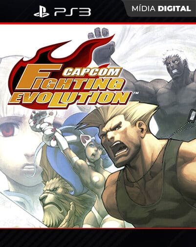 Capcom Fighting Evolution (PS2 Classic) Mídia Digital