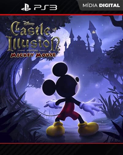 Castle of Illusion Starring Mickey Mouse Playstation 3 Mídia Digital