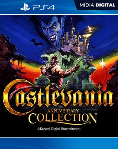 Castlevania Anniversary Collection Playstation 4 Mídia Digital