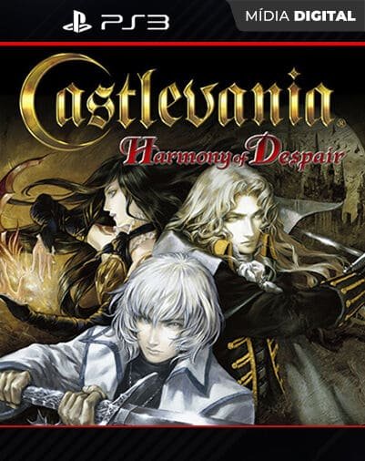Castlevania Harmony of Despair Playstation 3 Mídia Digital
