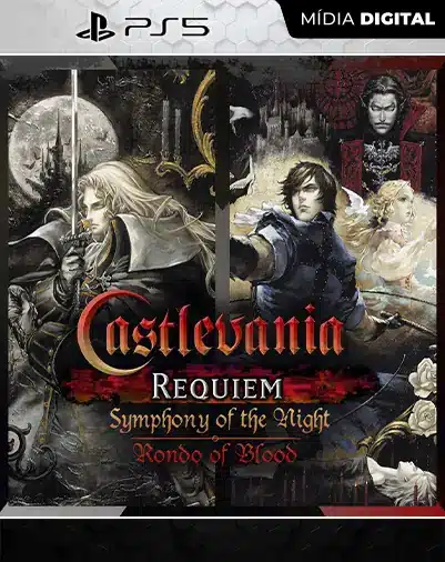 Castlevania Requiem: Symphony of the Night & Rondo of Blood Playstation 5 Mídia Digital
