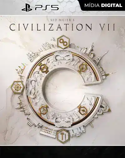 Sid Meier’s Civilization VII Remastered Playstation 5 Mídia Digital
