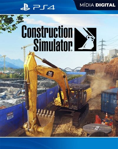 Construction Simulator Playstation 4 Mídia Digital