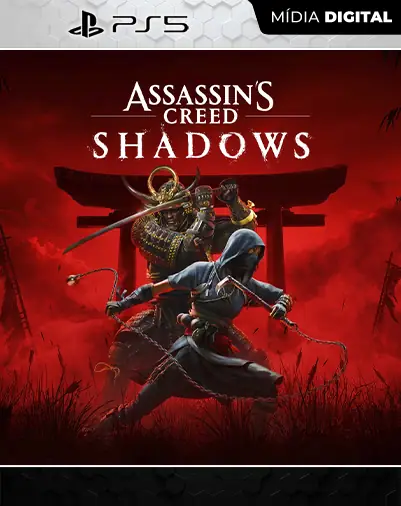 Assassins Creed Shadows Playstation 5 Mídia Digital