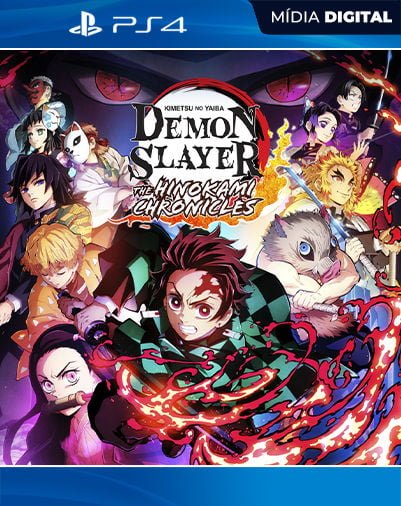 Demon Slayer -Kimetsu no Yaiba- The Hinokami Chronicles Playstation 4 Mídia Digital