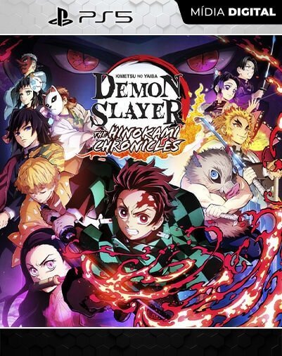 Demon Slayer -Kimetsu no Yaiba- The Hinokami Chronicles Playstation 5 Mídia Digital