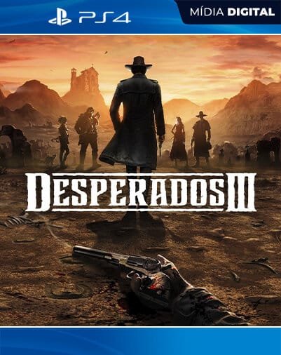 Desperados III Playstation 4 Mídia Digital