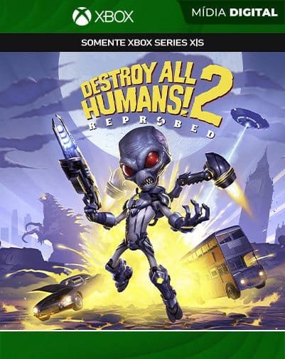 Destroy All Humans! 2 – Reprobed Xbox Mídia Digital