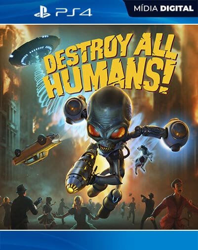 Destroy All Humans! Playstation 4 Mídia Digital