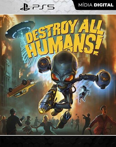 Destroy All Humans! Playstation 5 Mídia Digital