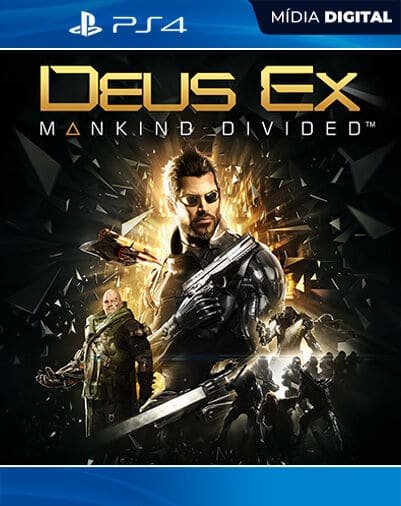 Deus Ex: Mankind Divided Playstation 4 Mídia Digital