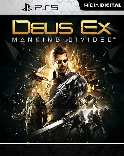 Deus Ex: Mankind Divided Playstation 5 Mídia Digital