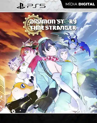 Digimon Story Time Stranger Playstation 5 Mídia Digital