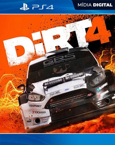 DiRT 4 Playstation 4 Mídia Digital