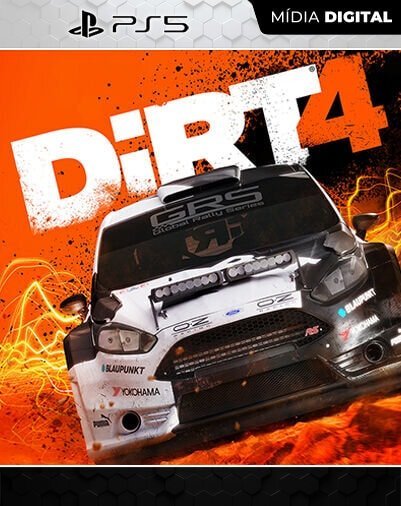 DiRT 4 Playstation 5 Mídia Digital