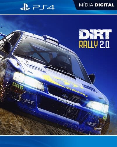 DiRT Rally 2.0 Playstation 4 Mídia Digital