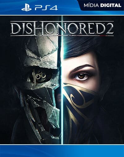 Dishonored 2 Playstation 4 Mídia Digital