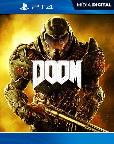 DOOM Playstation 4 Mídia Digital