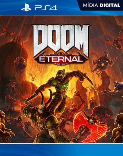 DOOM Eternal Playstation 4 Mídia Digital