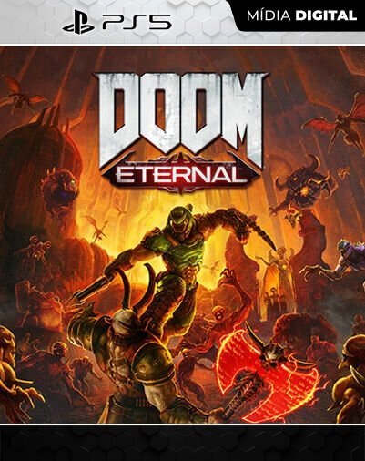 DOOM Eternal Playstation 5 Mídia Digital