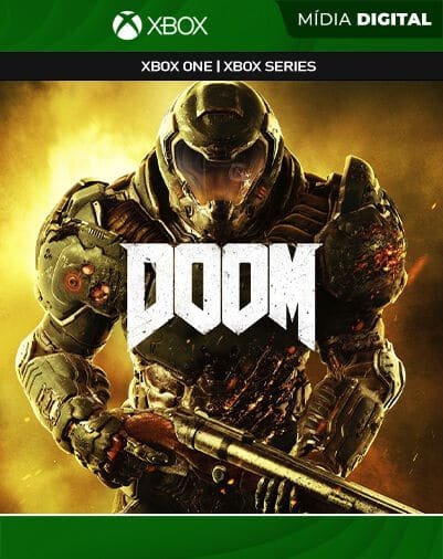 DOOM Xbox Mídia Digital