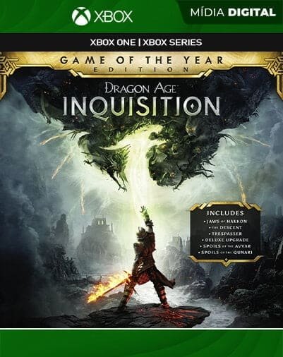 Dragon Age: Inquisition Game of the Year Edition Xbox Mídia Digital