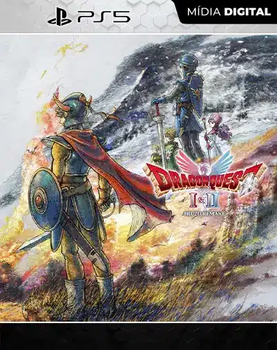 DRAGON QUEST I & II HD-2D Remake Playstation 5 Mídia Digital