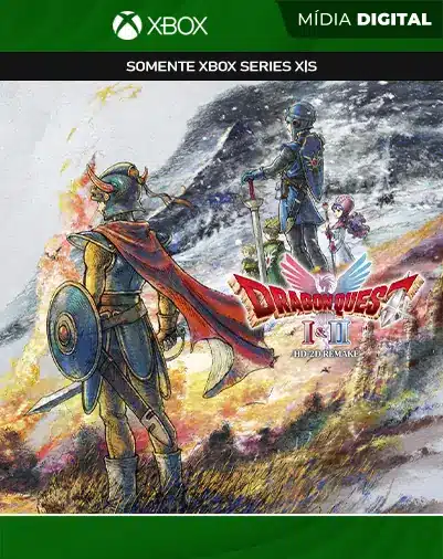 DRAGON QUEST I & II HD-2D Remake Xbox Series X|S Mídia Digital