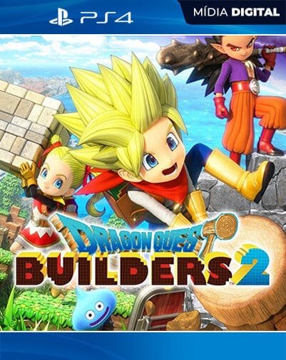 DRAGON QUEST BUILDERS 2 Playstation 4 Mídia Digital