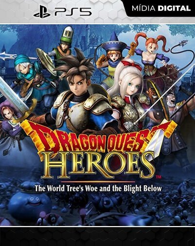 Dragon Quest Heroes Playstation 5 Mídia Digital