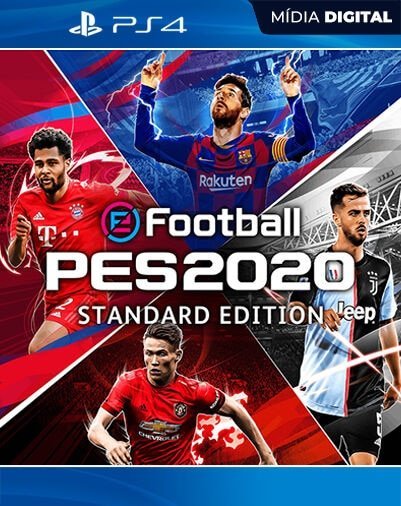 eFootball PES 2020 Standard Edition Playstation 4 Mídia Digital