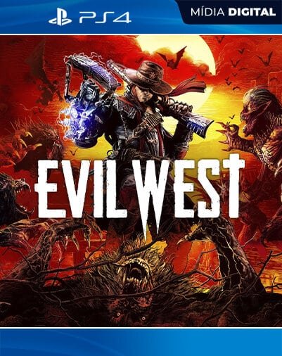 Evil West Playstation 4 Mídia Digital