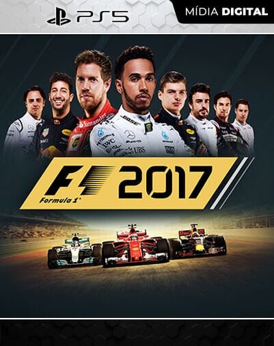 F1 2017 Playstation 5 Mídia Digital