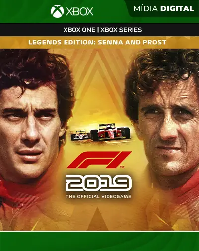 F1 2019 Legends Edition Senna & Prost Xbox Mídia Digital