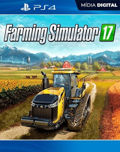 Farming simulator 17 Playstation 4 Mídia Digital