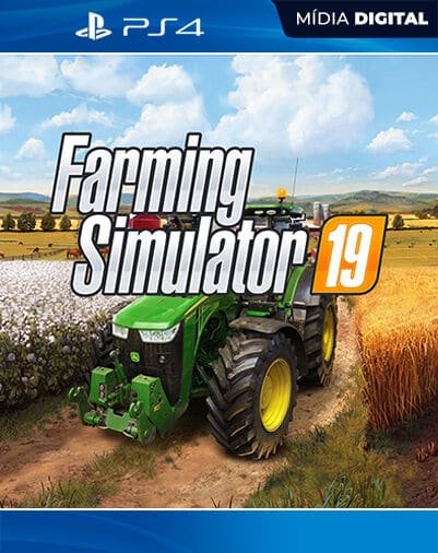 Farming Simulator 19 Playstation 4 Mídia Digital