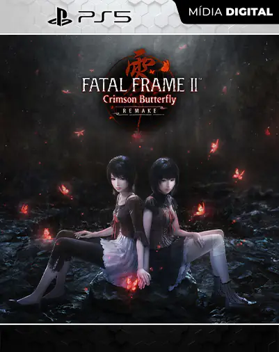 FATAL FRAME II: Crimson Butterfly REMAKE Playstation 5 Mídia Digital
