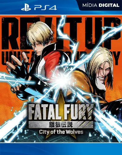 FATAL FURY: City of the Wolves - Edição Especial Playstation 4 Mídia Digital