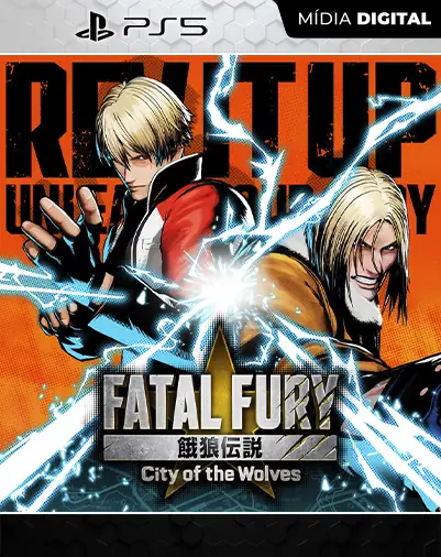FATAL FURY: City of the Wolves - Edição Especial Playstation 5 Mídia Digital
