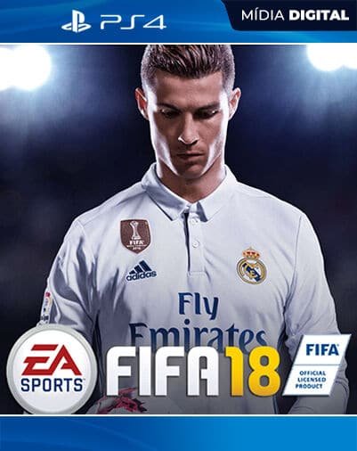 FIFA 18 Playstation 4 Mídia Digital