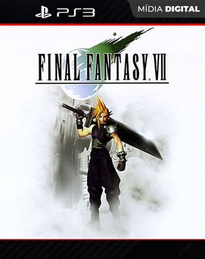 Final Fantasy 7 (PS1 Classic) Playstation 3 Mídia Digital