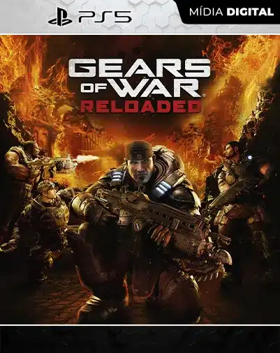 Gears of War: Reloaded Playstation 5 Mídia Digital