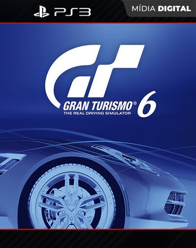 Gran Turismo 6 Playstation 3 Mídia Digital