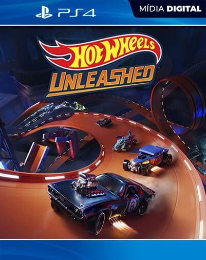 HOT WHEELS UNLEASHED Playstation 4 Mídia Digital