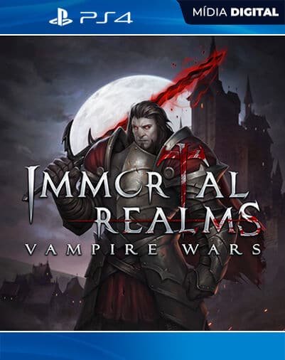 Immortal Realms Vampire Wars Playstation 4 Mídia Digital