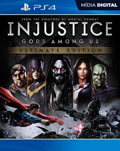 Injustice: Gods Among Us Ultimate Edition Playstation 4 Mídia Digital