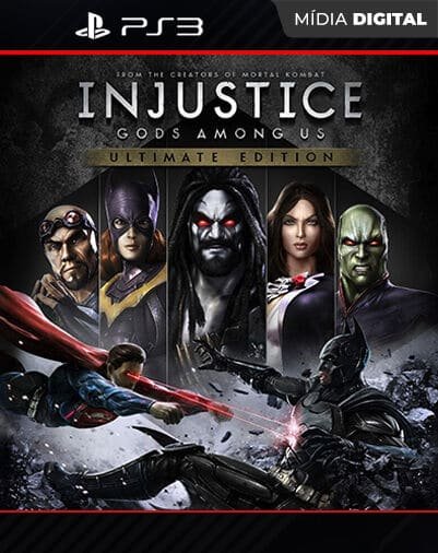 Injustice: Gods Among Us Ultimate Edition Playstation 3 Mídia Digital