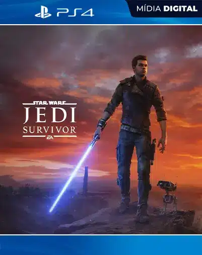 STAR WARS Jedi: Survivor Playstation 4 Mídia Digital