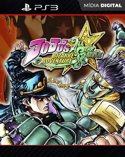 Jojos Bizarre Adventure All-star Battle Playstation 3 Mídia Digital